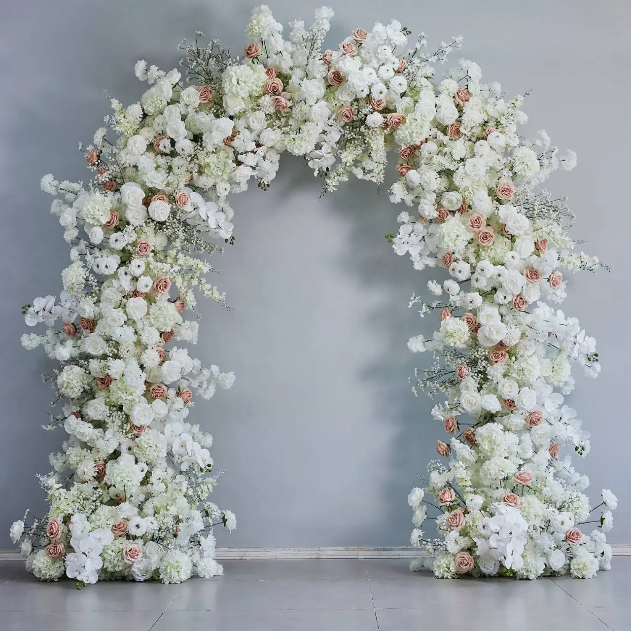 Toy dekorasiya dəsti, çiçəkli tağ